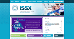 Desktop Screenshot of issx.org
